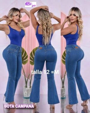 Jeans bota campana