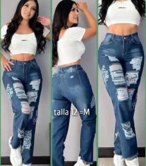 Jeans tela rígida